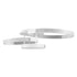 kelvo® DIAMOND KLV-101-0227 Φωτιστικό Οροφής LED 100W 10000lm 360° AC 220-240V IP20 Ρυθμιζόμενο Λευκό CCT με Χειριστήριο από 2700K έως 6000K Dimmable - Lumileds SMD Chip - Λευκό Ματ - Μ80 x Π50 x Υ20cm - 3 Χρόνια Εγγύηση - ledmania.gr
