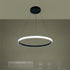 kelvo® DIAMOND KLV-101-0229 Κρεμαστό Φωτιστικό Οροφής LED 45W 4500lm 180° AC 220-240V IP20 Ρυθμιζόμενο Λευκό CCT με Χειριστήριο από 2700K έως 6000K Dimmable - Lumileds SMD Chip - Μαύρο Ματ - Μ60 x Π60 x Υ3cm - 3 Χρόνια Εγγύηση
