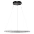 kelvo® DIAMOND KLV-101-0229 Κρεμαστό Φωτιστικό Οροφής LED 45W 4500lm 180° AC 220-240V IP20 Ρυθμιζόμενο Λευκό CCT με Χειριστήριο από 2700K έως 6000K Dimmable - Lumileds SMD Chip - Μαύρο Ματ - Μ60 x Π60 x Υ3cm - 3 Χρόνια Εγγύηση