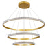 kelvo® DIAMOND KLV-101-0240-V2 Κρεμαστό Φωτιστικό Οροφής LED 120W 12000lm 180° AC 220-240V IP20 Ρυθμιζόμενο Λευκό CCT