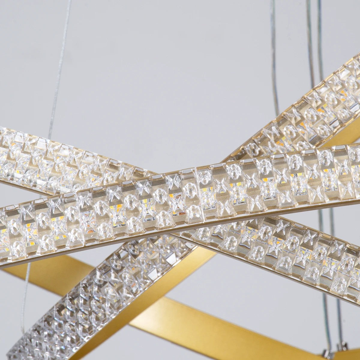kelvo® DIAMOND KLV-101-0240-V2 Κρεμαστό Φωτιστικό Οροφής LED 120W 12000lm 180° AC 220-240V IP20 Ρυθμιζόμενο Λευκό CCT