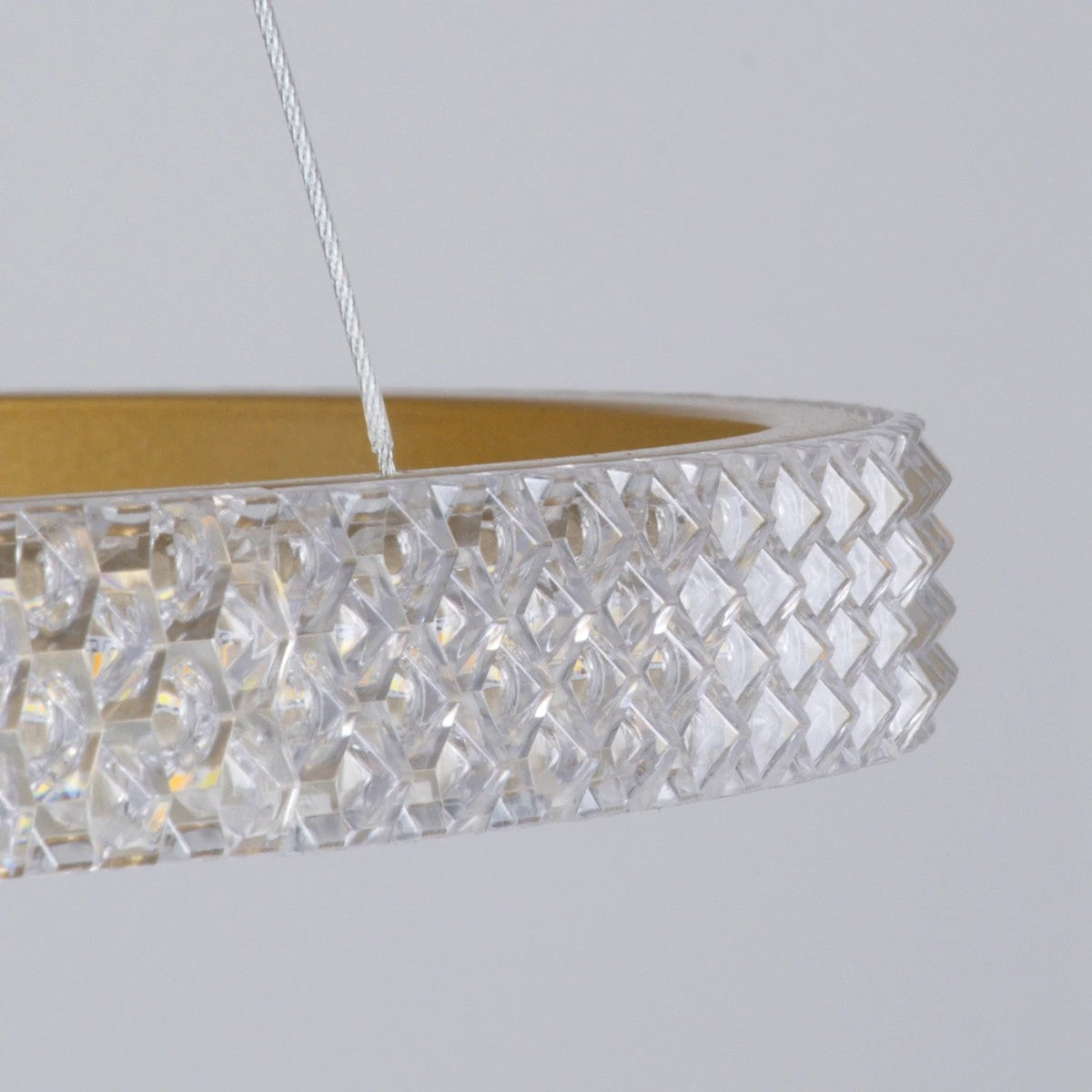 kelvo® DIAMOND KLV-101-0240-V2 Κρεμαστό Φωτιστικό Οροφής LED 120W 12000lm 180° AC 220-240V IP20 Ρυθμιζόμενο Λευκό CCT