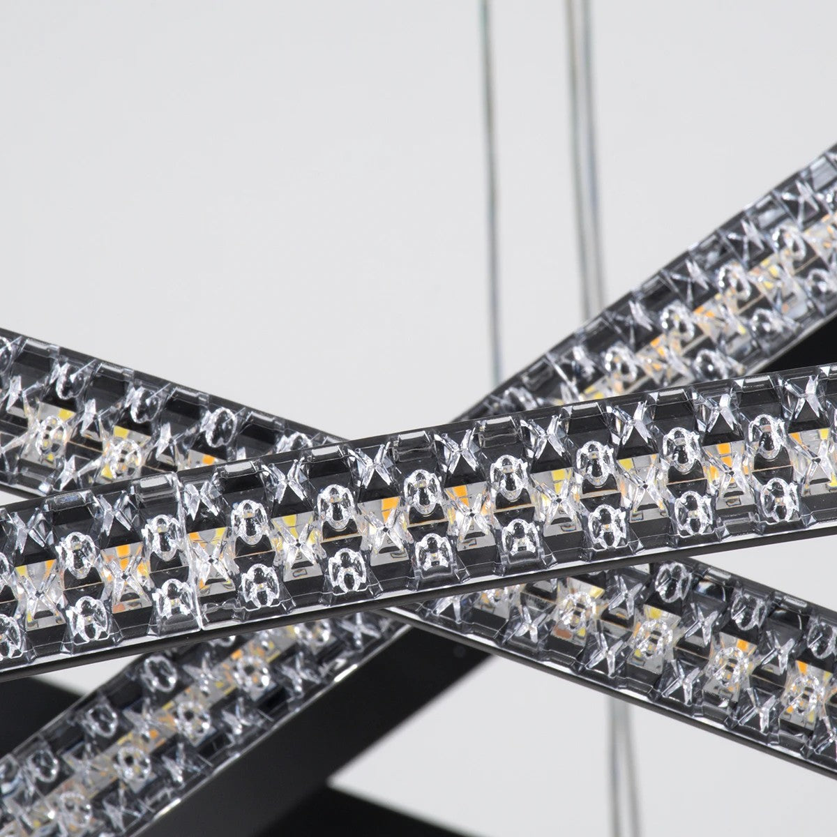 kelvo® DIAMOND KLV-101-0241-V2 Κρεμαστό Φωτιστικό Οροφής LED 150W 15000lm 180° AC 220-240V IP20 Ρυθμιζόμενο Λευκό CCT με Χειριστήριο