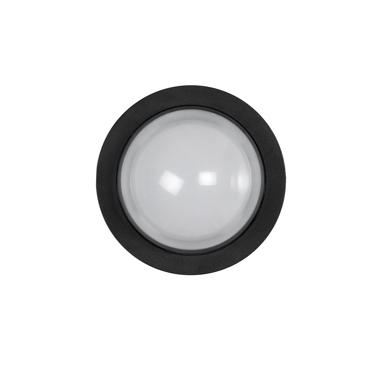 kelvo® NEXA KLV-101-0248 Φωτιστικό Τοίχου / Απλίκα LED 6W 600lm 180° AC 220-240V Αδιάβροχο IP65 Θερμό Λευκό 2700K - Sanan SMD Chip & TÜV SÜD Driver - Μαύρο Ματ - Μ11 x Π8.5 x Υ11cm - 5 Χρόνια Εγγύηση