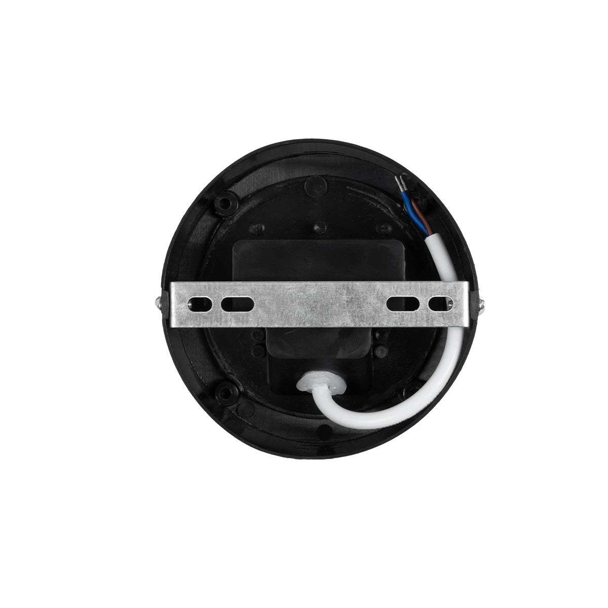 kelvo® NEXA KLV-101-0249 Φωτιστικό Τοίχου / Απλίκα LED 6W 360lm 180° AC 220-240V Αδιάβροχο IP65 Μπλε - Sanan SMD Chip & TÜV SÜD Driver - Μαύρο Ματ - Μ11 x Π8.5 x Υ11cm - 5 Χρόνια Εγγύηση