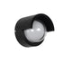 kelvo® NEXA KLV-101-0253 Φωτιστικό Τοίχου / Απλίκα LED 6W 360lm 180° AC 220-240V Αδιάβροχο IP65 Μπλε - Sanan SMD Chip & TÜV SÜD Driver - Μαύρο Ματ - Μ11 x Π9 x Υ11cm - 5 Χρόνια Εγγύηση