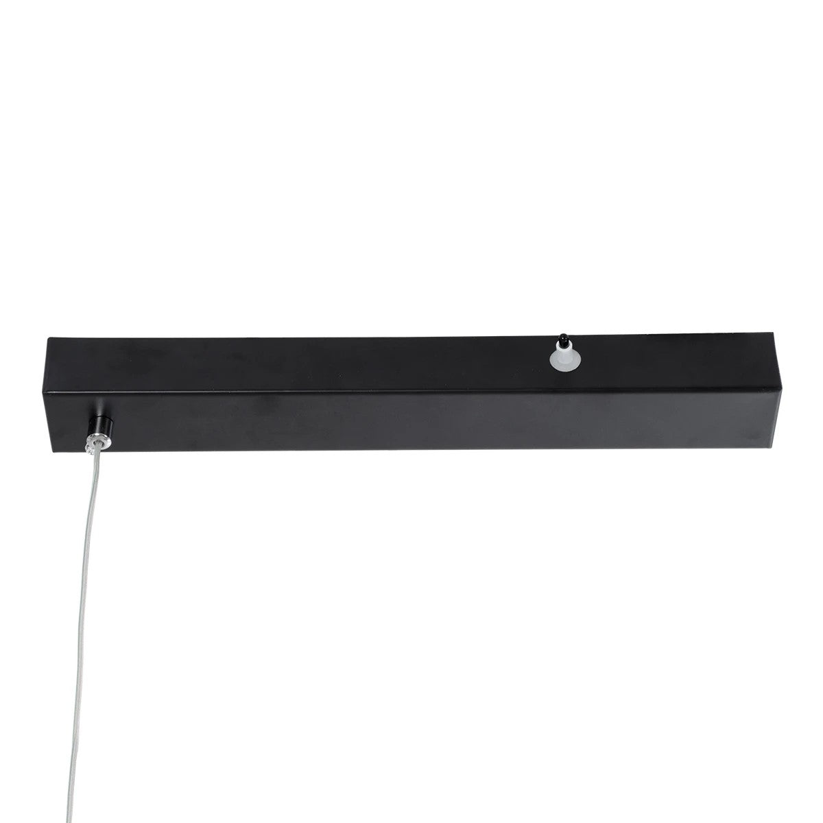kelvo® LINARIA KLV-101-0255 Κρεμαστό Φωτιστικό Οροφής LED 36W 3600lm 180° AC 220-240V IP20 Ρυθμιζόμενο Λευκό CCT με Χειριστήριο από 2700K έως 6000K Dimmable - Lumileds SMD Chip - Μαύρο Ματ - Μ120 x Π2 x Υ10cm - 3 Χρόνια Εγγύηση