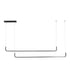 kelvo® LINARIA KLV-101-0258 Κρεμαστό Φωτιστικό Οροφής LED 72W 7200lm 180° AC 220-240V IP20 Ρυθμιζόμενο Λευκό CCT με Χειριστήριο από 2700K έως 6000K Dimmable - Lumileds SMD Chip - Μαύρο Ματ - Μ130 x Π4 x Υ25cm - 3 Χρόνια Εγγύηση