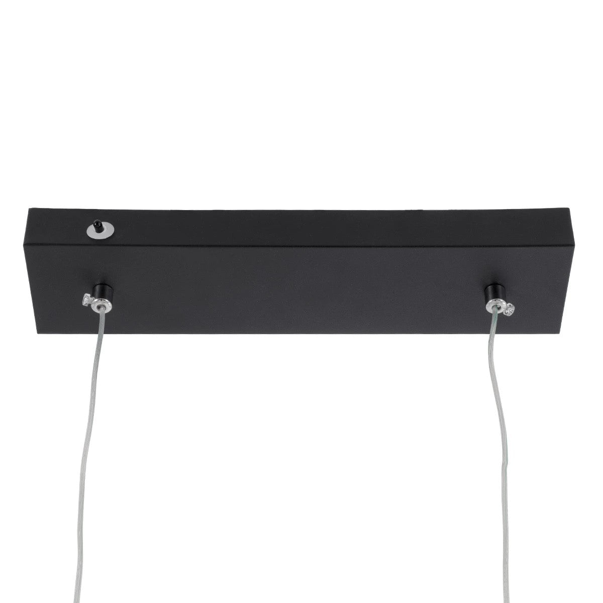 kelvo® LINARIA KLV-101-0258 Κρεμαστό Φωτιστικό Οροφής LED 72W 7200lm 180° AC 220-240V IP20 Ρυθμιζόμενο Λευκό CCT με Χειριστήριο από 2700K έως 6000K Dimmable - Lumileds SMD Chip - Μαύρο Ματ - Μ130 x Π4 x Υ25cm - 3 Χρόνια Εγγύηση