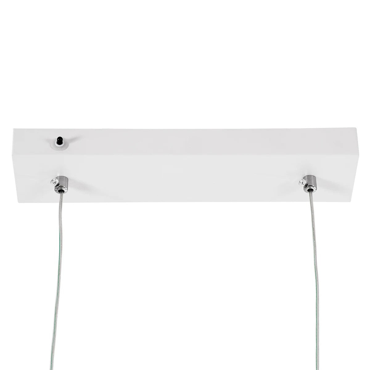 kelvo® LINARIA KLV-101-0259-V2 Κρεμαστό Φωτιστικό Οροφής LED 72W 7200lm 180° AC 220-240V IP20 Ρυθμιζόμενο Λευκό CCT με Χειριστήριο από 2700K έως 6000K Dimmable - Lumileds SMD Chip - Λευκό Ματ - Μ220 x Π4 x Υ25cm - 3 Χρόνια Εγγύηση