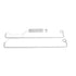 kelvo® LINARIA KLV-101-0259-V2 Κρεμαστό Φωτιστικό Οροφής LED 72W 7200lm 180° AC 220-240V IP20 Ρυθμιζόμενο Λευκό CCT με Χειριστήριο από 2700K έως 6000K Dimmable - Lumileds SMD Chip - Λευκό Ματ - Μ220 x Π4 x Υ25cm - 3 Χρόνια Εγγύηση