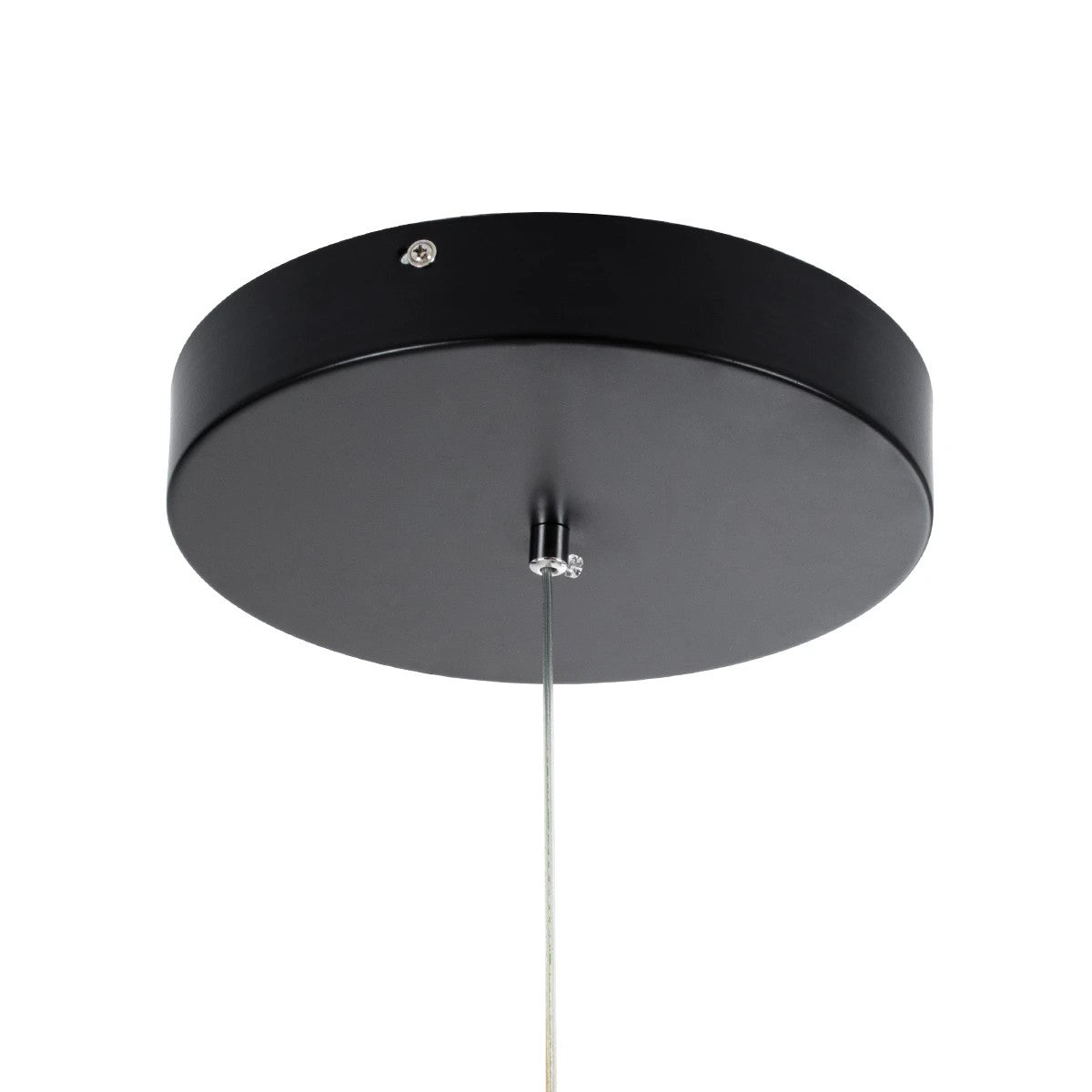 kelvo® KIBOO KLV-101-0261 Κρεμαστό Φωτιστικό Οροφής LED 36W 3600lm 360° AC 220-240V IP20 Ρυθμιζόμενο Λευκό CCT με Χειριστήριο από 2700K έως 6000K Dimmable - Lumileds SMD Chip - Μαύρο Ματ - Μ40 x Π40 x Υ40cm - 3 Χρόνια Εγγύηση
