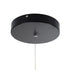 kelvo® KIBOO KLV-101-0261 Κρεμαστό Φωτιστικό Οροφής LED 36W 3600lm 360° AC 220-240V IP20 Ρυθμιζόμενο Λευκό CCT με Χειριστήριο από 2700K έως 6000K Dimmable - Lumileds SMD Chip - Μαύρο Ματ - Μ40 x Π40 x Υ40cm - 3 Χρόνια Εγγύηση