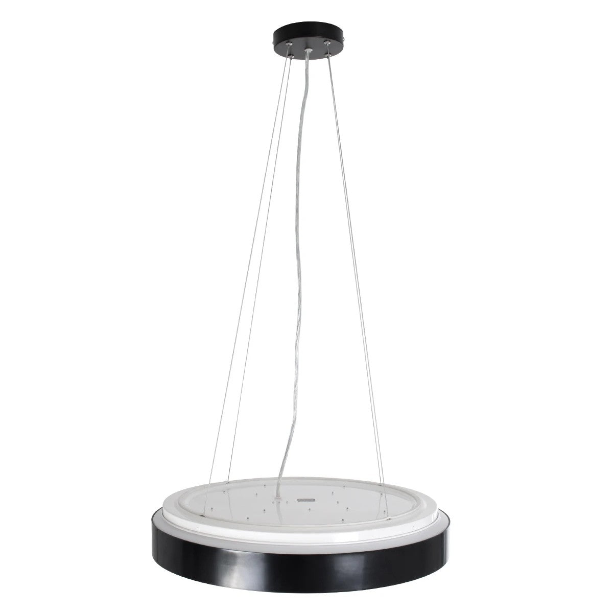 kelvo® BARCHETTA KLV-101-0265-V2 Φωτιστικό Οροφής LED 72W 7200lm 120° AC 220-240V IP20 Ρυθμιζόμενο Λευκό CCT με Χειριστήριο από 2700K έως 6000K Dimmable - Lumileds SMD Chip - Μαύρο Ματ - Μ48 x Π48 x Υ8.2cm - 3 Χρόνια Εγγύηση