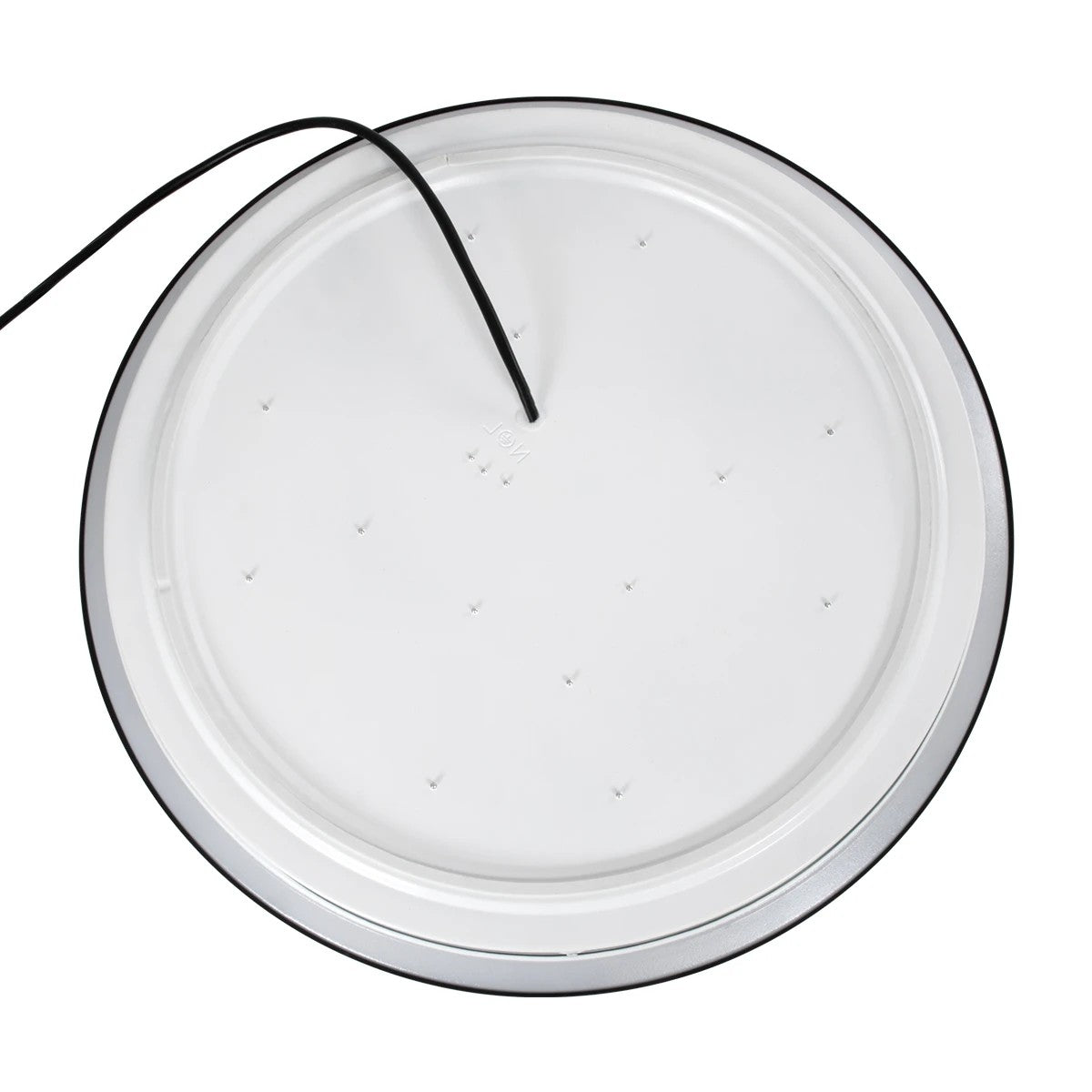 kelvo® BARCHETTA KLV-101-0265-V2 Φωτιστικό Οροφής LED 72W 7200lm 120° AC 220-240V IP20 Ρυθμιζόμενο Λευκό CCT με Χειριστήριο από 2700K έως 6000K Dimmable - Lumileds SMD Chip - Μαύρο Ματ - Μ48 x Π48 x Υ8.2cm - 3 Χρόνια Εγγύηση