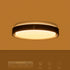 kelvo® BARCHETTA KLV-101-0265-V2 Φωτιστικό Οροφής LED 72W 7200lm 120° AC 220-240V IP20 Ρυθμιζόμενο Λευκό CCT με Χειριστήριο από 2700K έως 6000K Dimmable - Lumileds SMD Chip - Μαύρο Ματ - Μ48 x Π48 x Υ8.2cm - 3 Χρόνια Εγγύηση