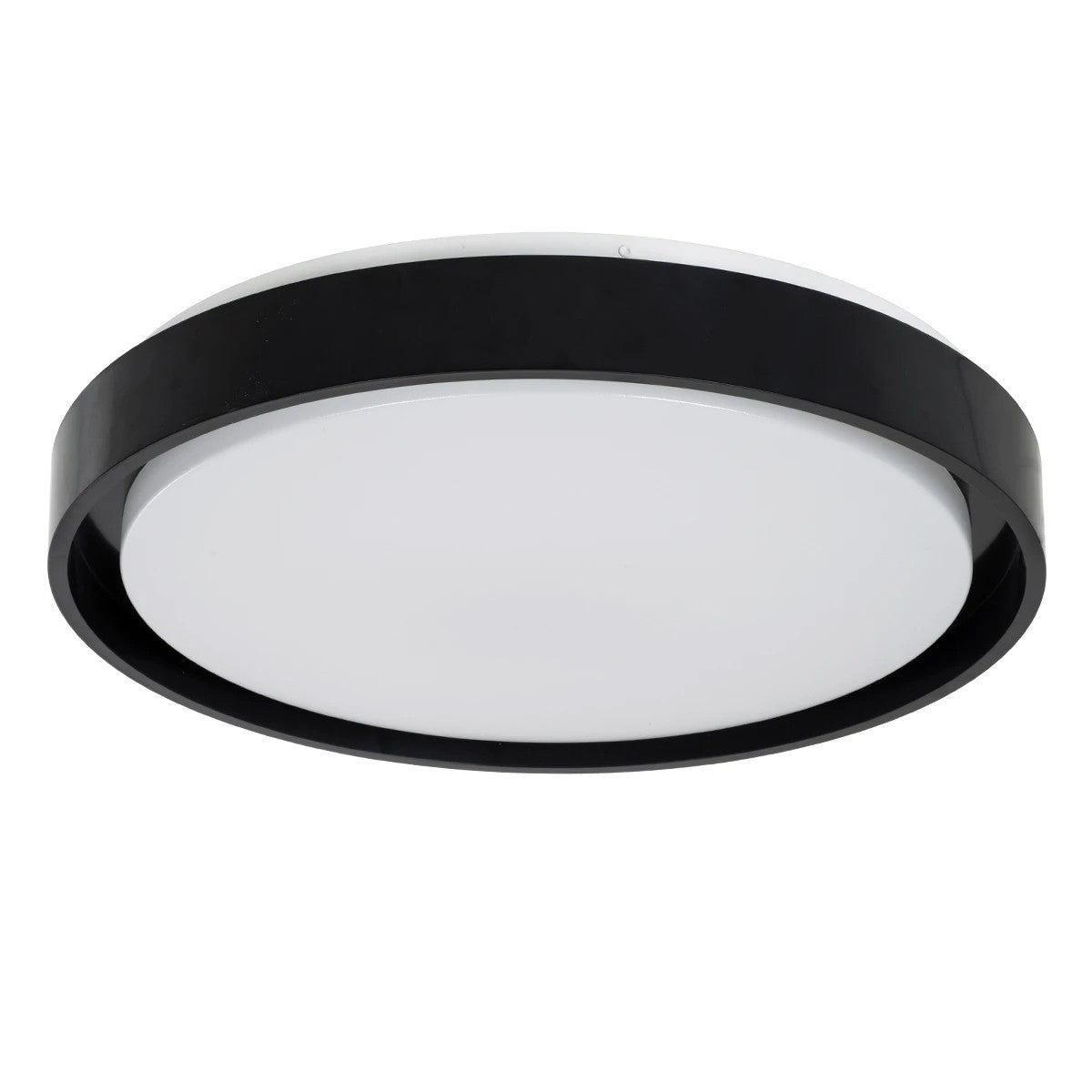 kelvo® BARCHETTA KLV-101-0265-V2 Φωτιστικό Οροφής LED 72W 7200lm 120° AC 220-240V IP20 Ρυθμιζόμενο Λευκό CCT με Χειριστήριο από 2700K έως 6000K Dimmable - Lumileds SMD Chip - Μαύρο Ματ - Μ48 x Π48 x Υ8.2cm - 3 Χρόνια Εγγύηση