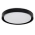 kelvo® BARCHETTA KLV-101-0265-V2 Φωτιστικό Οροφής LED 72W 7200lm 120° AC 220-240V IP20 Ρυθμιζόμενο Λευκό CCT με Χειριστήριο από 2700K έως 6000K Dimmable - Lumileds SMD Chip - Μαύρο Ματ - Μ48 x Π48 x Υ8.2cm - 3 Χρόνια Εγγύηση