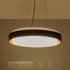 kelvo® BARCHETTA KLV-101-0266 Κρεμαστό Φωτιστικό Οροφής LED 72W 7200lm 120° AC 220-240V IP20 Ρυθμιζόμενο Λευκό CCT με Χειριστήριο από 2700K έως 6000K Dimmable - Lumileds SMD Chip - Μαύρο & Σαμπανιζέ Χρυσό Ματ - Μ48 x Π48 x Υ8.2cm - 3 Χρόνια Εγγύηση