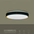 kelvo® BARCHETTA KLV-101-0266-V2 Φωτιστικό Οροφής LED 72W 7200lm 120° AC 220-240V IP20 Ρυθμιζόμενο Λευκό CCT με Χειριστήριο από 2700K έως 6000K Dimmable - Lumileds SMD Chip - Μαύρο & Σαμπανιζέ Χρυσό Ματ - Μ48 x Π48 x Υ8.2cm - 3 Χρόνια Εγγύηση