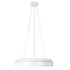 kelvo® BARCHETTA KLV-101-0267 Κρεμαστό Φωτιστικό Οροφής LED 72W 7200lm 120° AC 220-240V IP20 Ρυθμιζόμενο Λευκό CCT με Χειριστήριο από 2700K έως 6000K Dimmable - Lumileds SMD Chip - Λευκό & Σαμπανιζέ Χρυσό Ματ - Μ48 x Π48 x Υ8.2cm - 3 Χρόνια Εγγύηση