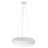 kelvo® BARCHETTA KLV-101-0267 Κρεμαστό Φωτιστικό Οροφής LED 72W 7200lm 120° AC 220-240V IP20 Ρυθμιζόμενο Λευκό CCT με Χειριστήριο από 2700K έως 6000K Dimmable - Lumileds SMD Chip - Λευκό & Σαμπανιζέ Χρυσό Ματ - Μ48 x Π48 x Υ8.2cm - 3 Χρόνια Εγγύηση