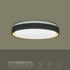 kelvo® BARCHETTA KLV-101-0267-V2 Φωτιστικό Οροφής LED 72W 7200lm 120° AC 220-240V IP20 Ρυθμιζόμενο Λευκό CCT με Χειριστήριο από 2700K έως 6000K Dimmable - Lumileds SMD Chip - Λευκό & Σαμπανιζέ Χρυσό Ματ - Μ48 x Π48 x Υ8.2cm - 3 Χρόνια Εγγύηση