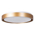 kelvo® BARCHETTA KLV-101-0268-V2 Φωτιστικό Οροφής LED 72W 7200lm 120° AC 220-240V IP20 Ρυθμιζόμενο Λευκό CCT με Χειριστήριο από 2700K έως 6000K Dimmable - Lumileds SMD Chip - Σαμπανιζέ Χρυσό Ματ - Μ48 x Π48 x Υ8.2cm - 3 Χρόνια Εγγύηση