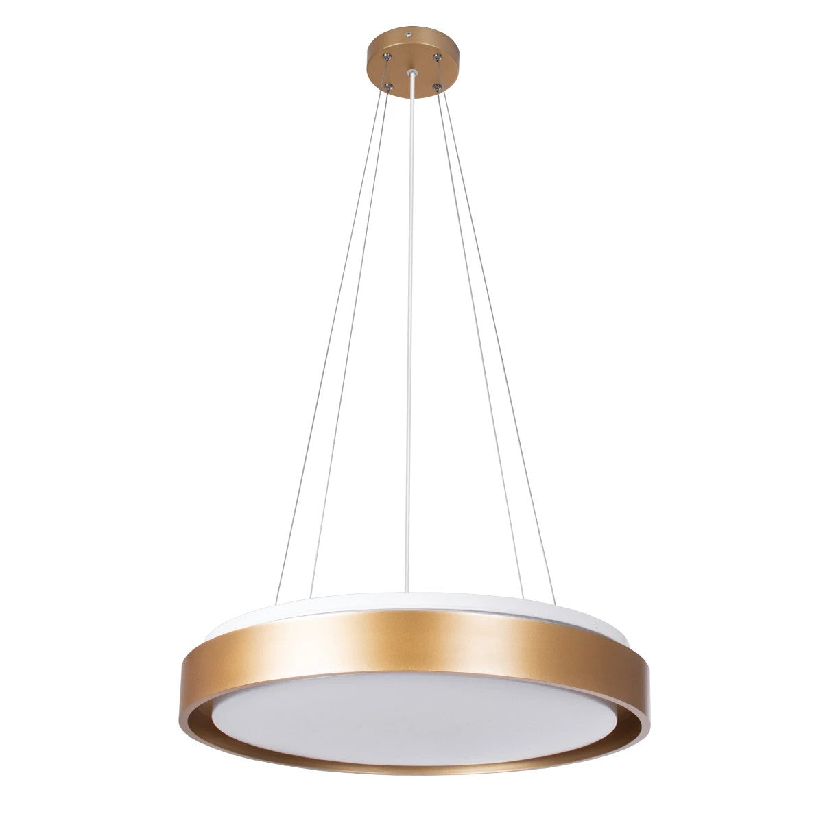 kelvo® BARCHETTA KLV-101-0268-V2 Φωτιστικό Οροφής LED 72W 7200lm 120° AC 220-240V IP20 Ρυθμιζόμενο Λευκό CCT με Χειριστήριο από 2700K έως 6000K Dimmable - Lumileds SMD Chip - Σαμπανιζέ Χρυσό Ματ - Μ48 x Π48 x Υ8.2cm - 3 Χρόνια Εγγύηση