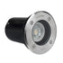 kelvo® KERIA KLV-101-0275 Χωνευτό Φωτιστικό Σποτ Δαπέδου για Λάμπα MR16 με Ντουί GU10 AC 220-240V Αδιάβροχο IP68 IK09 - Ανοξείδωτο Ατσάλι SS316 - Μ11 x Π11 x Υ11.5cm / Q10.4cm