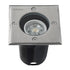 kelvo® KERIA KLV-101-0276 Χωνευτό Φωτιστικό Σποτ Δαπέδου για Λάμπα MR16 με Ντουί GU10 AC 220-240V Αδιάβροχο IP68 IK09 - Ανοξείδωτο Ατσάλι SS316 - Μ11 x Π11 x Υ11.5cm / Q10.4cm