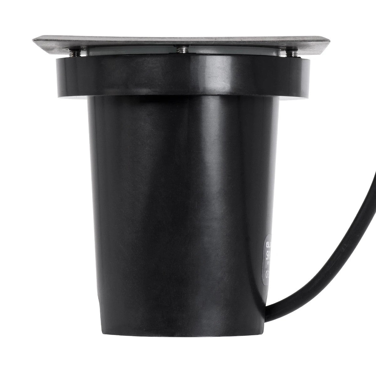 kelvo® KERIA KLV-101-0276 Χωνευτό Φωτιστικό Σποτ Δαπέδου για Λάμπα MR16 με Ντουί GU10 AC 220-240V Αδιάβροχο IP68 IK09 - Ανοξείδωτο Ατσάλι SS316 - Μ11 x Π11 x Υ11.5cm / Q10.4cm
