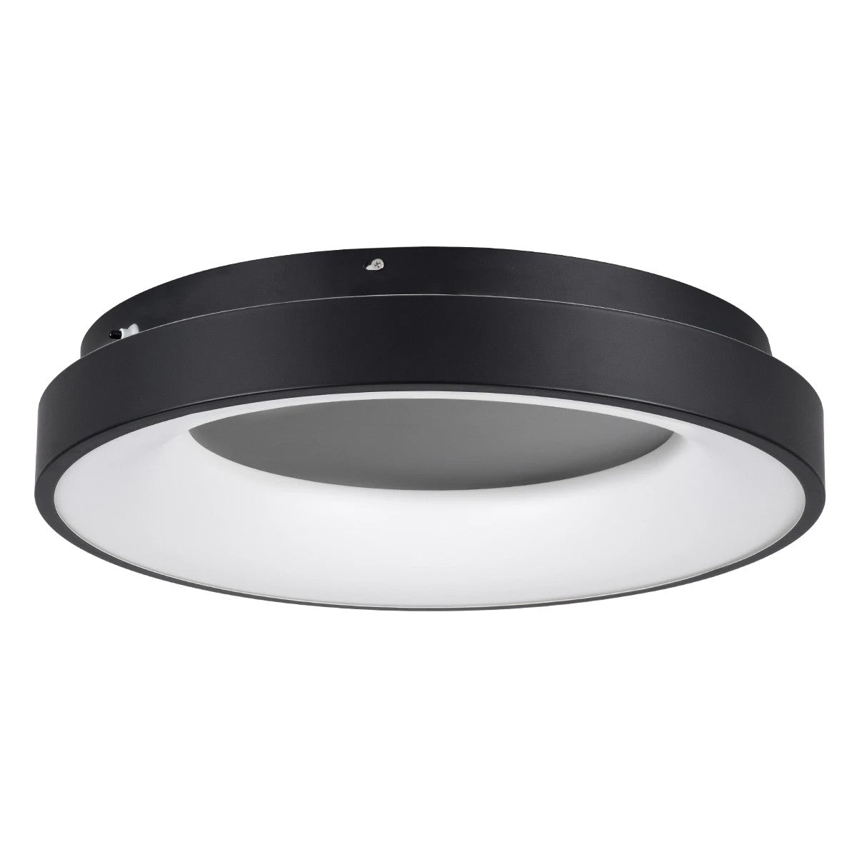 kelvo® SALEM KLV-101-0277 Φωτιστικό Οροφής LED 75W 7500lm 120° AC 220-240V IP20 Ρυθμιζόμενο Λευκό CCT με Χειριστήριο από 2700K έως 6000K Dimmable - Lumileds SMD Chip - Μαύρο Ματ - Μ45 x Π45 x Υ9.5cm - 3 Χρόνια Εγγύηση
