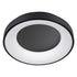 kelvo® SALEM KLV-101-0277 Φωτιστικό Οροφής LED 75W 7500lm 120° AC 220-240V IP20 Ρυθμιζόμενο Λευκό CCT με Χειριστήριο από 2700K έως 6000K Dimmable - Lumileds SMD Chip - Μαύρο Ματ - Μ45 x Π45 x Υ9.5cm - 3 Χρόνια Εγγύηση