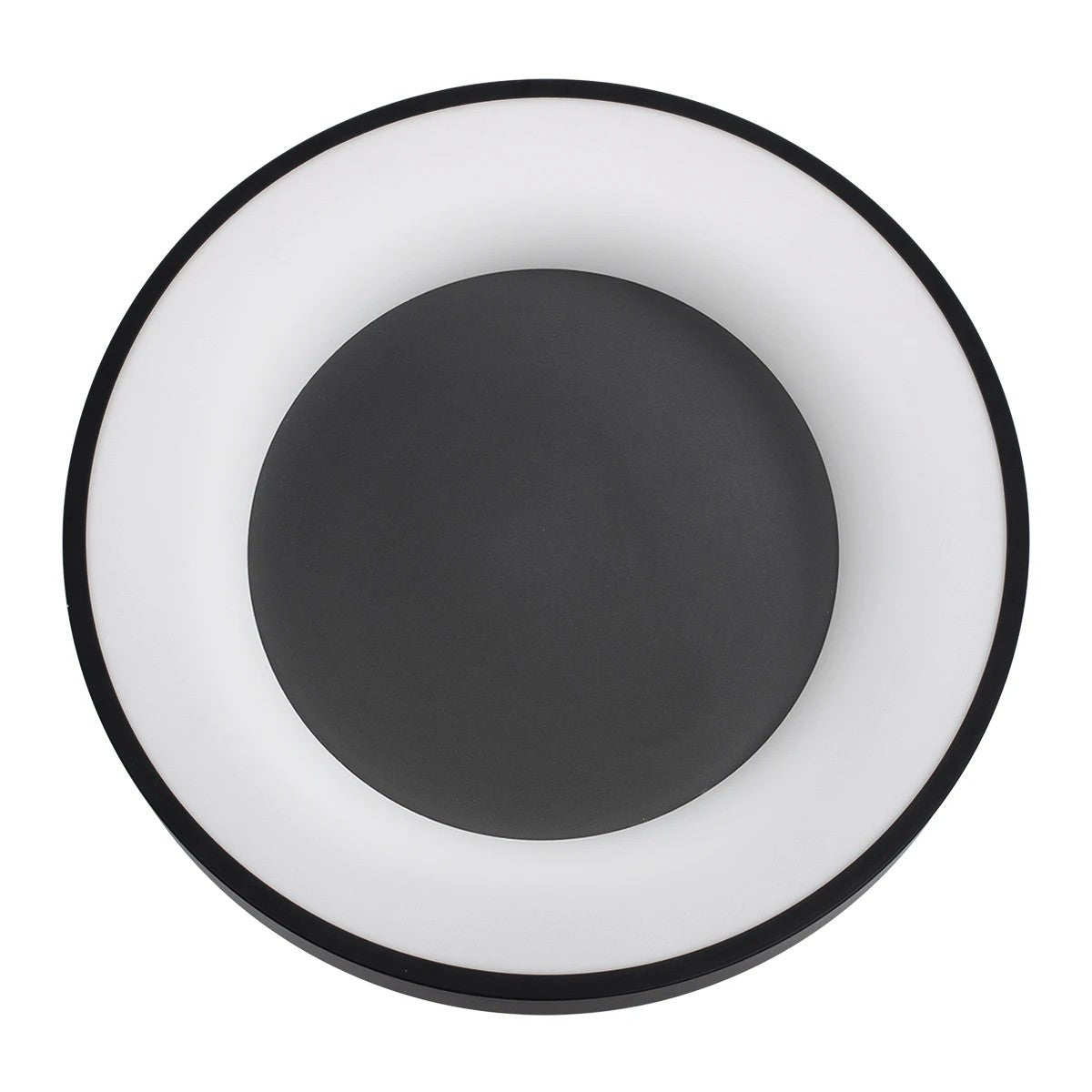 kelvo® SALEM KLV-101-0277 Φωτιστικό Οροφής LED 75W 7500lm 120° AC 220-240V IP20 Ρυθμιζόμενο Λευκό CCT με Χειριστήριο από 2700K έως 6000K Dimmable - Lumileds SMD Chip - Μαύρο Ματ - Μ45 x Π45 x Υ9.5cm - 3 Χρόνια Εγγύηση