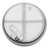 kelvo® SALEM KLV-101-0277 Φωτιστικό Οροφής LED 75W 7500lm 120° AC 220-240V IP20 Ρυθμιζόμενο Λευκό CCT με Χειριστήριο από 2700K έως 6000K Dimmable - Lumileds SMD Chip - Μαύρο Ματ - Μ45 x Π45 x Υ9.5cm - 3 Χρόνια Εγγύηση