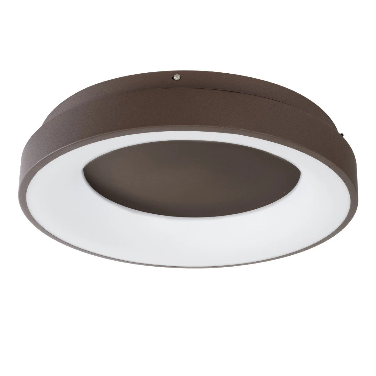 kelvo® SALEM KLV-101-0280 Φωτιστικό Οροφής LED 75W 7500lm 120° AC 220-240V IP20 Ρυθμιζόμενο Λευκό CCT με Χειριστήριο από 2700K έως 6000K Dimmable - Lumileds SMD Chip - Καφέ Ματ - Μ45 x Π45 x Υ9.5cm - 3 Χρόνια Εγγύηση