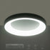 kelvo® SALEM KLV-101-0281 Φωτιστικό Οροφής LED 105W 10500lm 120° AC 220-240V IP20 Ρυθμιζόμενο Λευκό CCT με Χειριστήριο από 2700K έως 6000K Dimmable - Lumileds SMD Chip - Μαύρο Ματ - Μ60 x Π60 x Υ9.5cm - 3 Χρόνια Εγγύηση