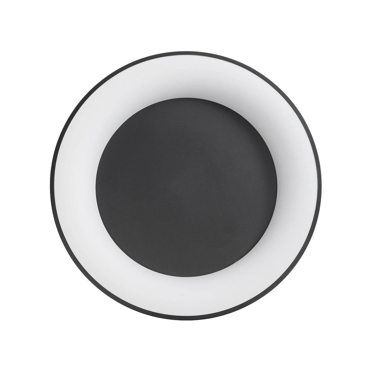 kelvo® SALEM KLV-101-0281 Φωτιστικό Οροφής LED 105W 10500lm 120° AC 220-240V IP20 Ρυθμιζόμενο Λευκό CCT με Χειριστήριο από 2700K έως 6000K Dimmable - Lumileds SMD Chip - Μαύρο Ματ - Μ60 x Π60 x Υ9.5cm - 3 Χρόνια Εγγύηση