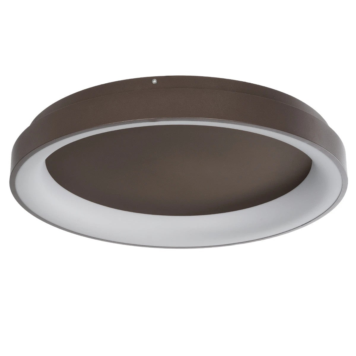 kelvo® SALEM KLV-101-0284 Φωτιστικό Οροφής LED 105W 10500lm 120° AC 220-240V IP20 Ρυθμιζόμενο Λευκό CCT με Χειριστήριο από 2700K έως 6000K Dimmable - Lumileds SMD Chip - Καφέ Ματ - Μ60 x Π60 x Υ9.5cm - 3 Χρόνια Εγγύηση