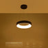 kelvo® SALEM KLV-101-0285 Κρεμαστό Φωτιστικό Οροφής LED 75W 7500lm 120° AC 220-240V IP20 Ρυθμιζόμενο Λευκό CCT με Χειριστήριο από 2700K έως 6000K Dimmable - Lumileds SMD Chip - Μαύρο Ματ - Μ45 x Π45 x Υ6cm - 3 Χρόνια Εγγύηση