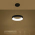 kelvo® SALEM KLV-101-0285 Κρεμαστό Φωτιστικό Οροφής LED 75W 7500lm 120° AC 220-240V IP20 Ρυθμιζόμενο Λευκό CCT με Χειριστήριο από 2700K έως 6000K Dimmable - Lumileds SMD Chip - Μαύρο Ματ - Μ45 x Π45 x Υ6cm - 3 Χρόνια Εγγύηση