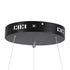 kelvo® SALEM KLV-101-0285 Κρεμαστό Φωτιστικό Οροφής LED 75W 7500lm 120° AC 220-240V IP20 Ρυθμιζόμενο Λευκό CCT με Χειριστήριο από 2700K έως 6000K Dimmable - Lumileds SMD Chip - Μαύρο Ματ - Μ45 x Π45 x Υ6cm - 3 Χρόνια Εγγύηση