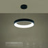 kelvo® SALEM KLV-101-0289 Κρεμαστό Φωτιστικό Οροφής LED 105W 10500lm 120° AC 220-240V IP20 Ρυθμιζόμενο Λευκό CCT με Χειριστήριο από 2700K έως 6000K Dimmable - Lumileds SMD Chip - Μαύρο Ματ - Μ60 x Π60 x Υ6cm - 3 Χρόνια Εγγύηση