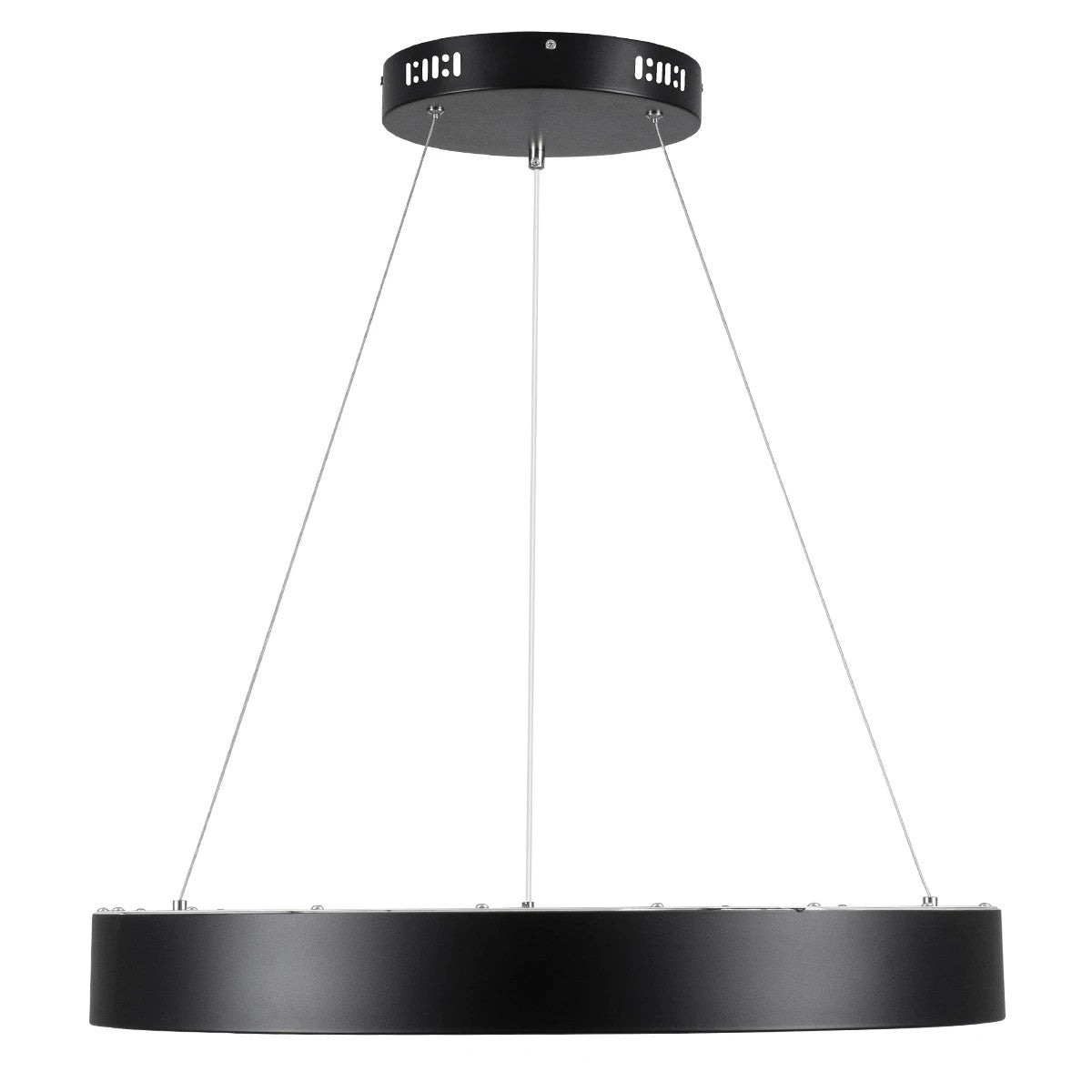 kelvo® SALEM KLV-101-0289 Κρεμαστό Φωτιστικό Οροφής LED 105W 10500lm 120° AC 220-240V IP20 Ρυθμιζόμενο Λευκό CCT με Χειριστήριο από 2700K έως 6000K Dimmable - Lumileds SMD Chip - Μαύρο Ματ - Μ60 x Π60 x Υ6cm - 3 Χρόνια Εγγύηση