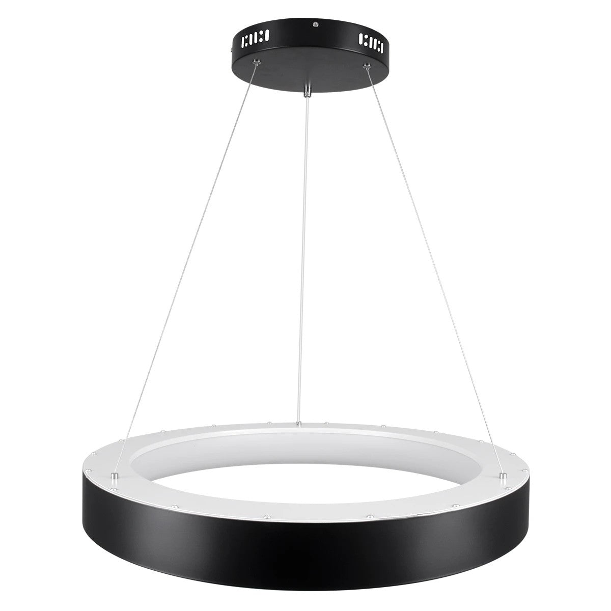 kelvo® SALEM KLV-101-0289 Κρεμαστό Φωτιστικό Οροφής LED 105W 10500lm 120° AC 220-240V IP20 Ρυθμιζόμενο Λευκό CCT με Χειριστήριο από 2700K έως 6000K Dimmable - Lumileds SMD Chip - Μαύρο Ματ - Μ60 x Π60 x Υ6cm - 3 Χρόνια Εγγύηση
