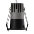 kelvo® DOT KLV-101-0299 Χωνευτό Φωτιστικό Downlight Σποτ LED 5W 625lm 38° AC 220-240V IP20 Θερμό Λευκό 2700K - Bridgelux COB Chip & TÜV SÜD Driver - Μαύρο Ματ - Μ4 x Π4 x Υ5.9cm / Q3.5cm - 5 Χρόνια Εγγύηση