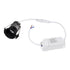 kelvo® DOT KLV-101-0299 Χωνευτό Φωτιστικό Downlight Σποτ LED 5W 625lm 38° AC 220-240V IP20 Θερμό Λευκό 2700K - Bridgelux COB Chip & TÜV SÜD Driver - Μαύρο Ματ - Μ4 x Π4 x Υ5.9cm / Q3.5cm - 5 Χρόνια Εγγύηση