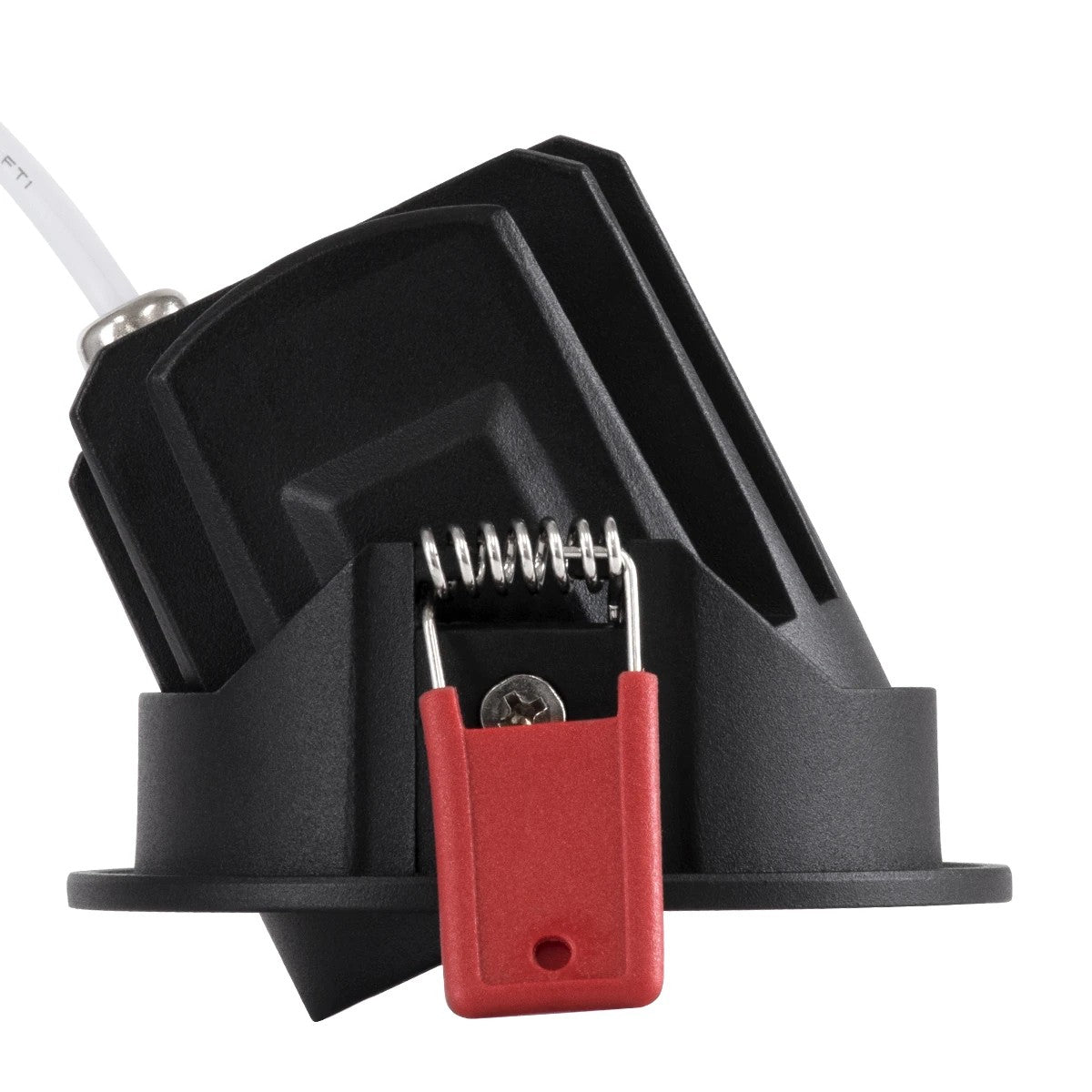 kelvo® LEO KLV-101-0314 Χωνευτό Κινούμενο Φωτιστικό Downlight Σποτ με Honeycomb Anti-Glare Reflector LED 10W 1300lm 38° AC 220-240V IP20 Φυσικό Λευκό 4500K - Bridgelux COB Chip & TÜV SÜD Driver - Μαύρο Ματ - Μ8.5 x Π8.5 x Υ6.6cm / Q7.5cm - 5 Χρόνια Εγγ...