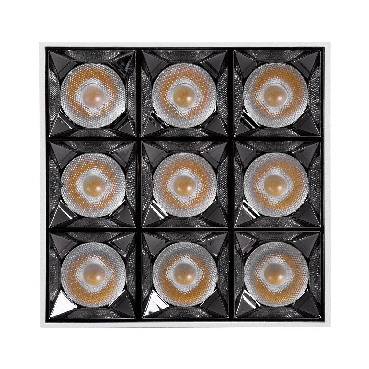 kelvo® LUMINAR KLV-101-0342 Φωτιστικό Downlight Σποτ LED 30W 4200lm 36° AC 220-240V IP20 Φυσικό Λευκό 4500K - Osram SMD Chip & TÜV SÜD Driver - Λευκό Ματ - Μ12 x Π12 x Υ6.6cm - 5 Χρόνια Εγγύηση